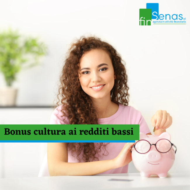 Bonus cultura ai redditi bassi