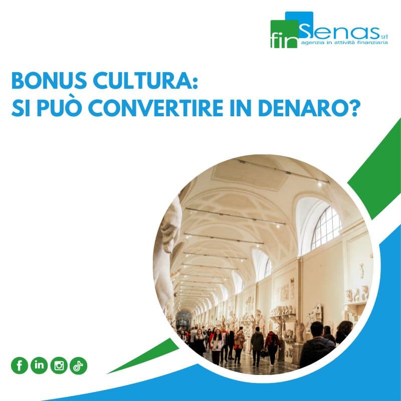 Bonus Cultura: si può convertire in denaro? Bonus Cultura: si può convertire in denaro?