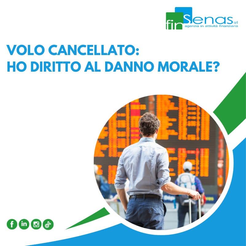 Volo cancellato: ho diritto al danno morale? Volo cancellato: ho diritto al danno morale?