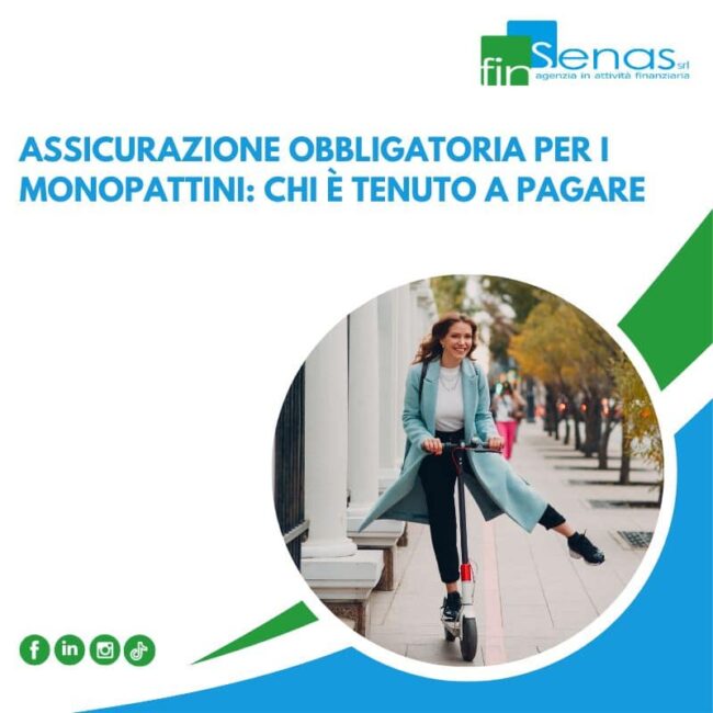 Assicurazione obbligatoria per i monopattini chi è tenuto a pagare Assicurazione obbligatoria per i monopattini chi è tenuto a pagare